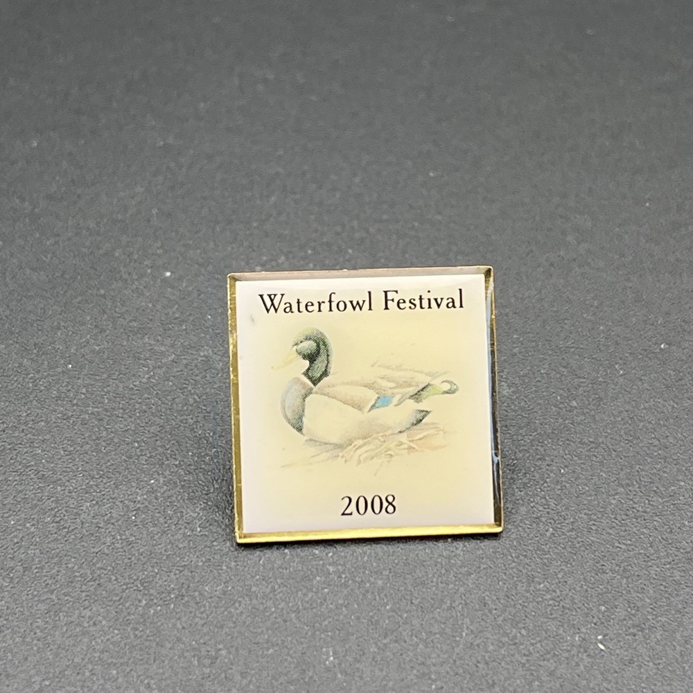 2008 Waterfowl Festival‎ Easton Maryland Lapel Hat Pin